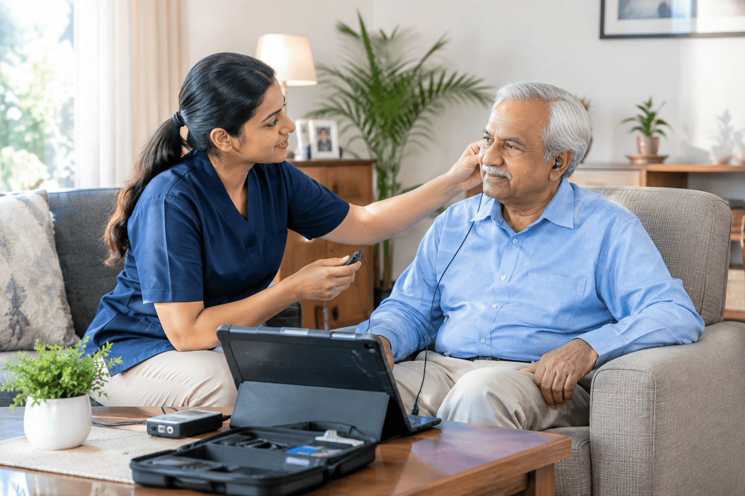 home hearing test for senior citizens